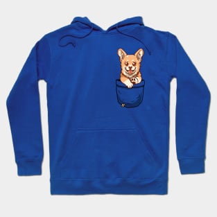 Pocket Cute Corgi Hoodie